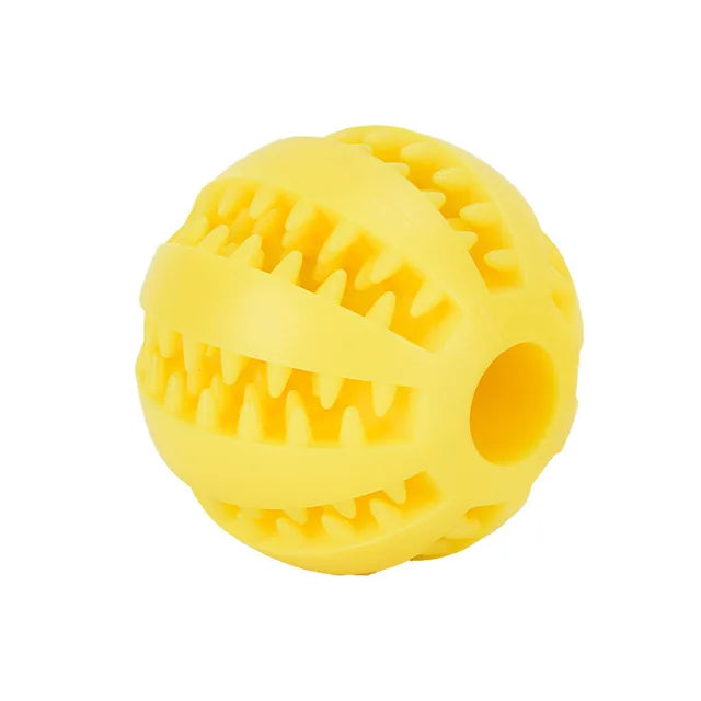 Interactive Pet Rubber Balls Dog Toy Puppy Chew Toys Teeth Cleaning Ball Treat