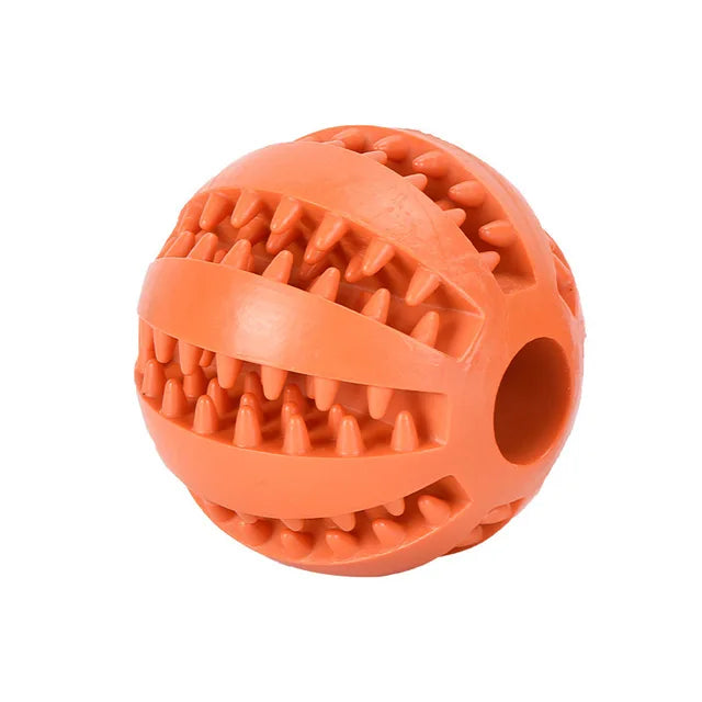 Interactive Pet Rubber Balls Dog Toy Puppy Chew Toys Teeth Cleaning Ball Treat