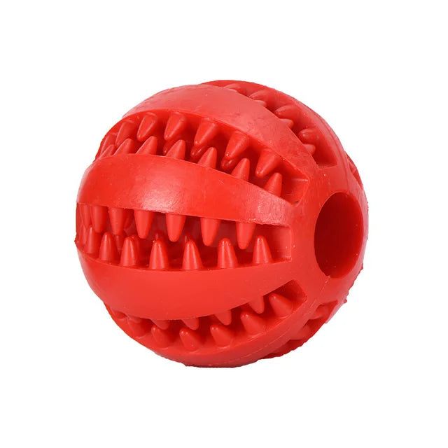 Interactive Pet Rubber Balls Dog Toy Puppy Chew Toys Teeth Cleaning Ball Treat
