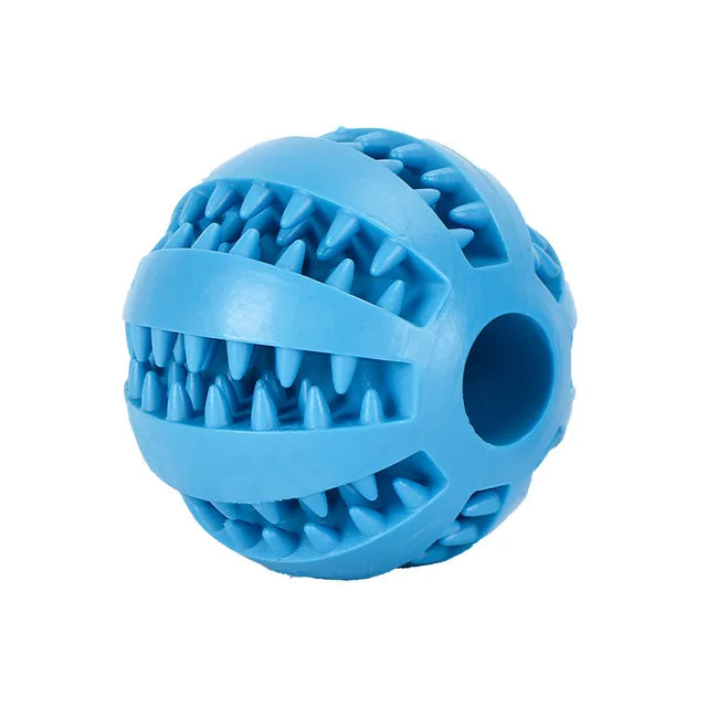 Interactive Pet Rubber Balls Dog Toy Puppy Chew Toys Teeth Cleaning Ball Treat