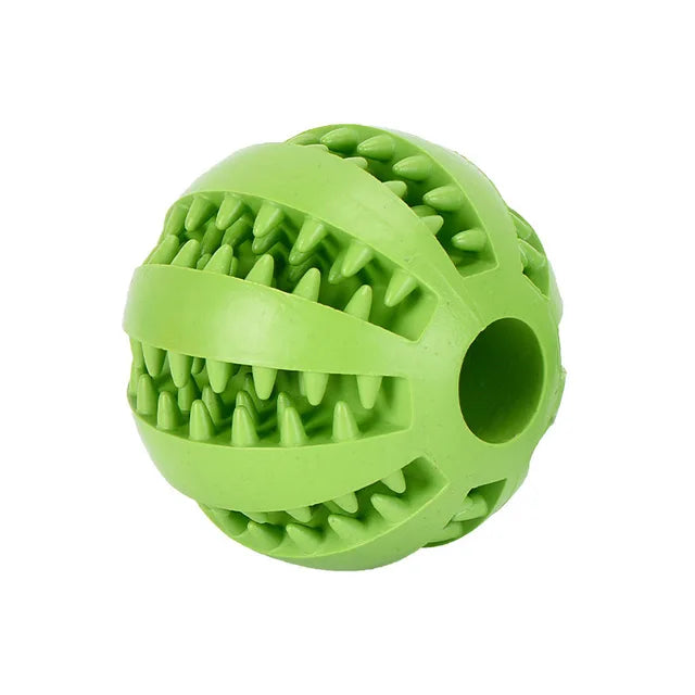 Interactive Pet Rubber Balls Dog Toy Puppy Chew Toys Teeth Cleaning Ball Treat