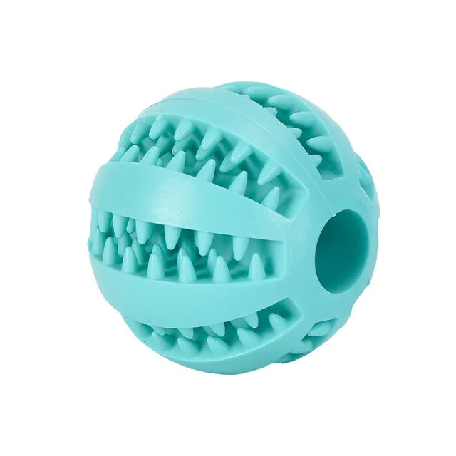 Interactive Pet Rubber Balls Dog Toy Puppy Chew Toys Teeth Cleaning Ball Treat