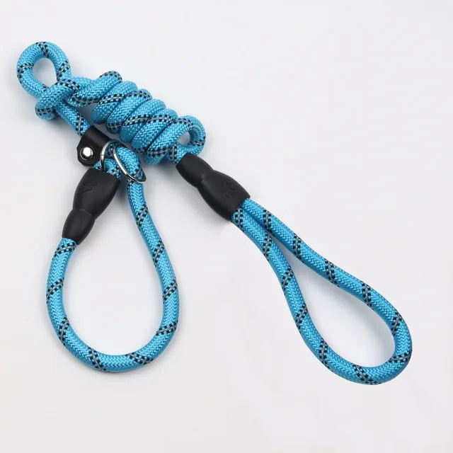 Reflective Pad Big Dog Leash for Training Walking Pet P Chain for Medium