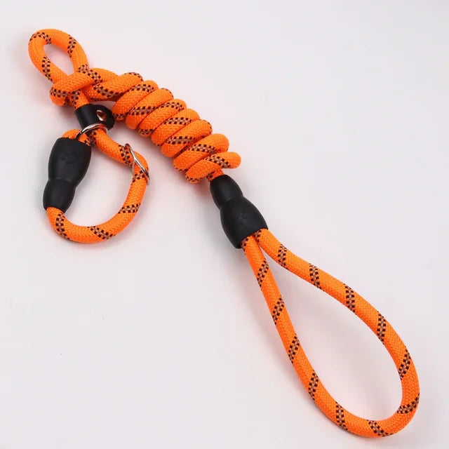 Reflective Pad Big Dog Leash for Training Walking Pet P Chain for Medium